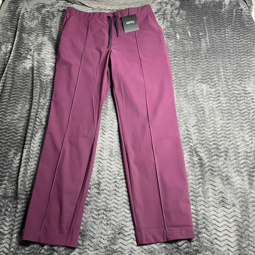 GSTQ Womens Pants Track Trouser Wide Leg Lounge size 35 NWT